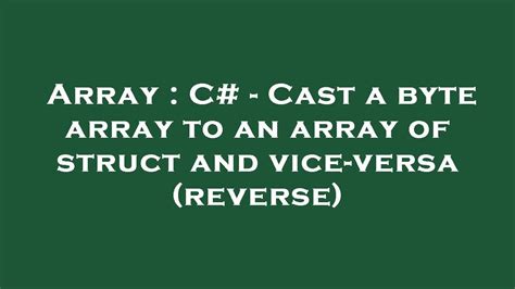 Byte Array to PDF