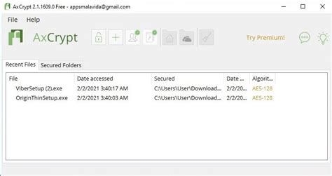 Download AxCrypt Premium /